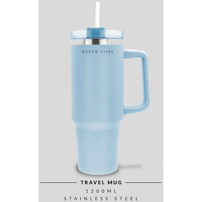 Boden Stark 1200ml Travel Mug - Blue