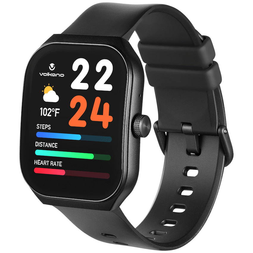 Volkano Spirit Series Smart Watch - Black