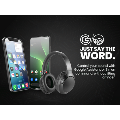 Volkano Odyssey ANC Bluetooth Wireless Headphone - Black