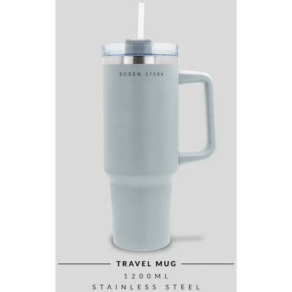 Boden Stark 1200ml Travel Mug - Grey