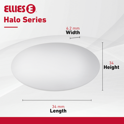Ellies Halo Series - AC LED ceiling Light 24W - E27 Base Accessory -WT