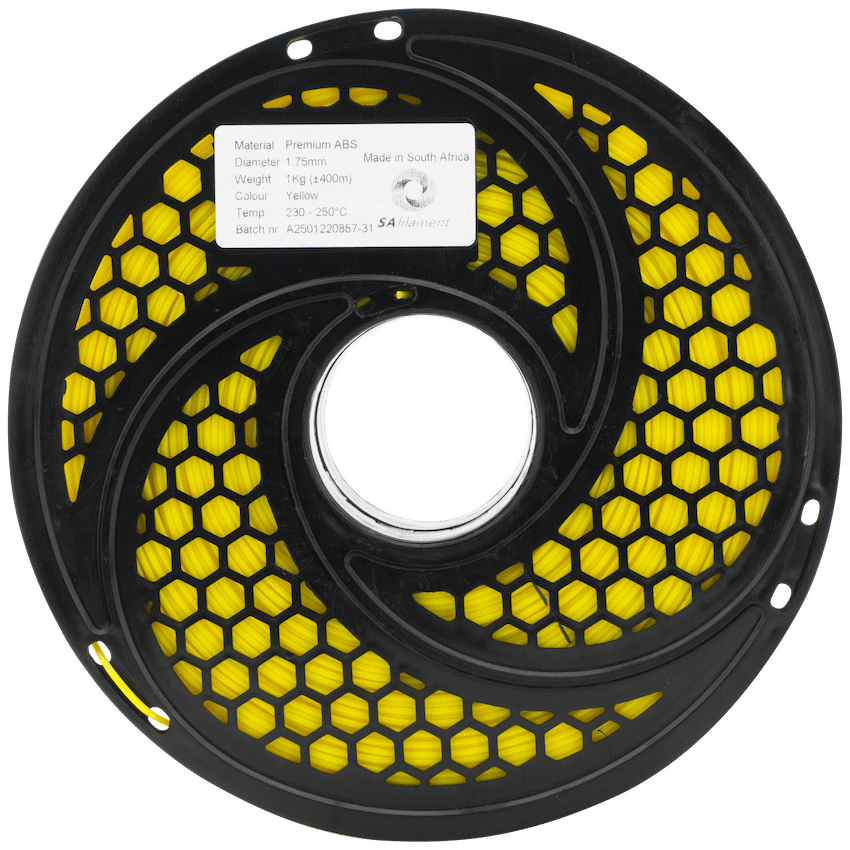 SA Filament ABS Premium Filament 1kg - Yellow