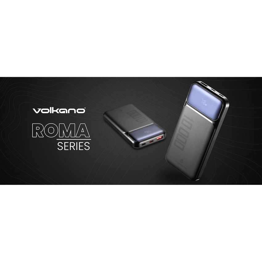 Volkano Roma Series 10000mah P.D. 20W Power Bank