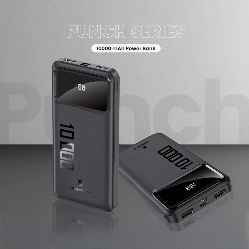 Volkano Punch Series 10000mah Power Bank