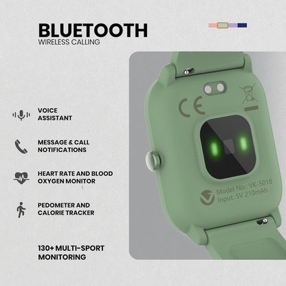 Volkano Vivo Series Kids Smart Watch - Sage Green