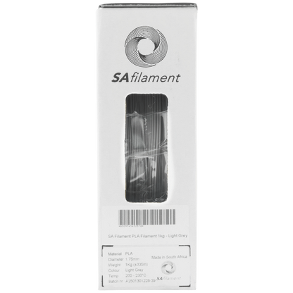 SA Filament ABS Premium Filament 1kg - Light Grey