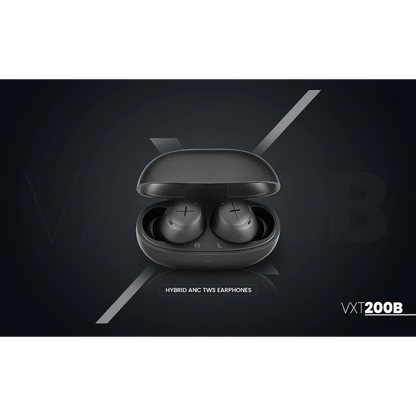 Volkano X VXT200B True Wireless Earphones with Hybrid Active Noise Cancelling