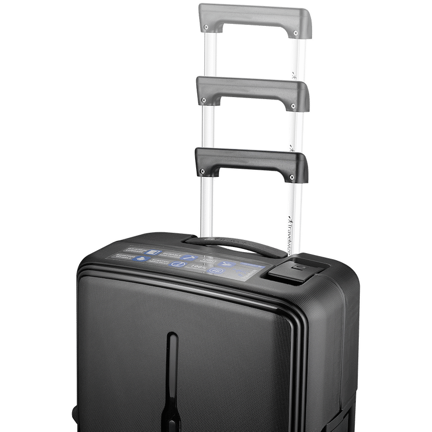 Travelwize Clipper PP 65cm 4-Wheel Spinner Luggage Black