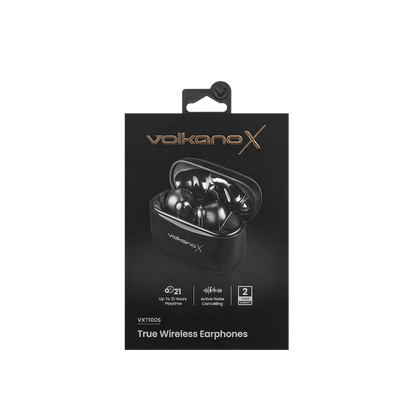 VolkanoX VXT100S TWS Earphones - Black