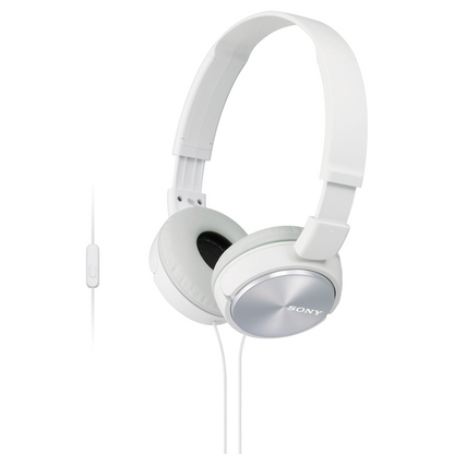Sony MDR-ZX310AP (Black) Folding Aux Headphones with Mic