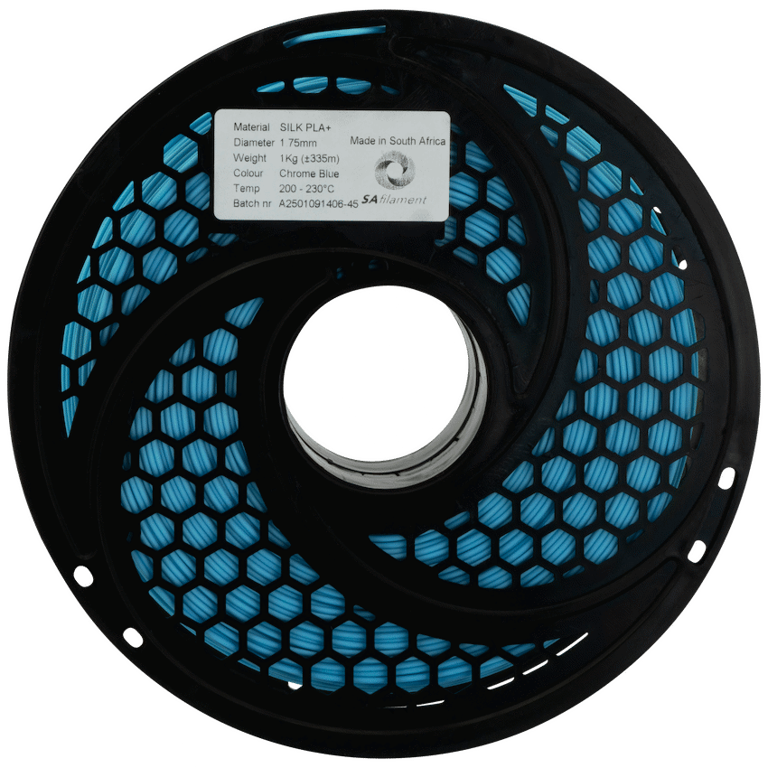 SA Filament Silk PLA Plus Chrome Filament 1kg - Blue