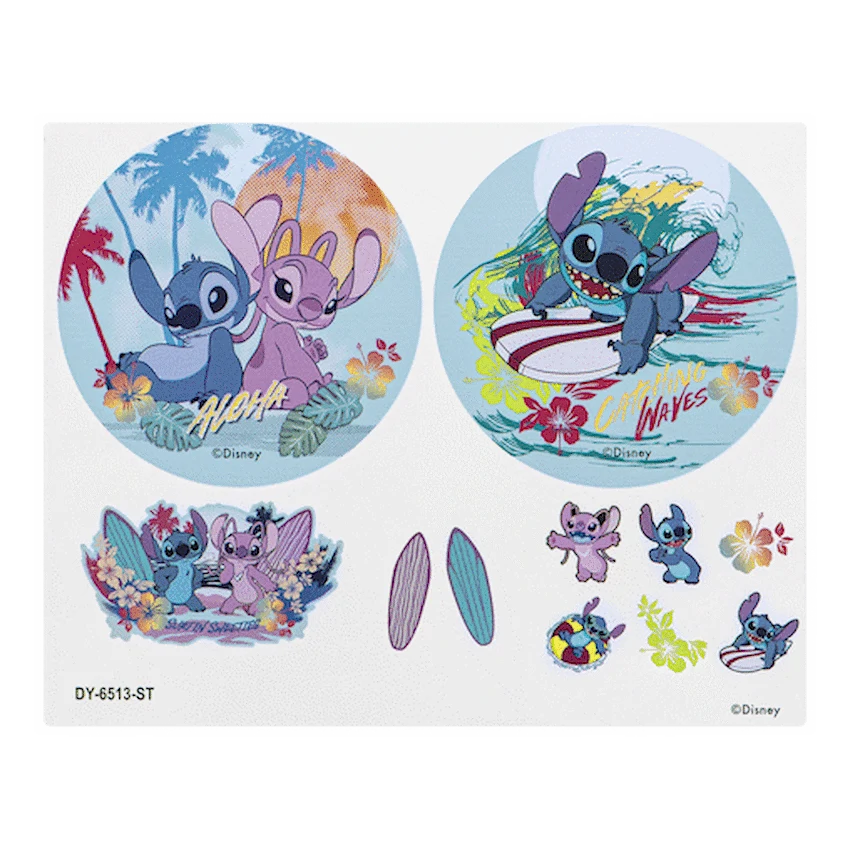 Disney Stitch Wired Headphones with 11 Stickers