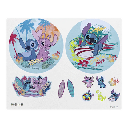 Disney Stitch Wired Headphones with 11 Stickers