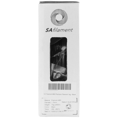 SA Filament ABS Premium Filament 1kg - Black