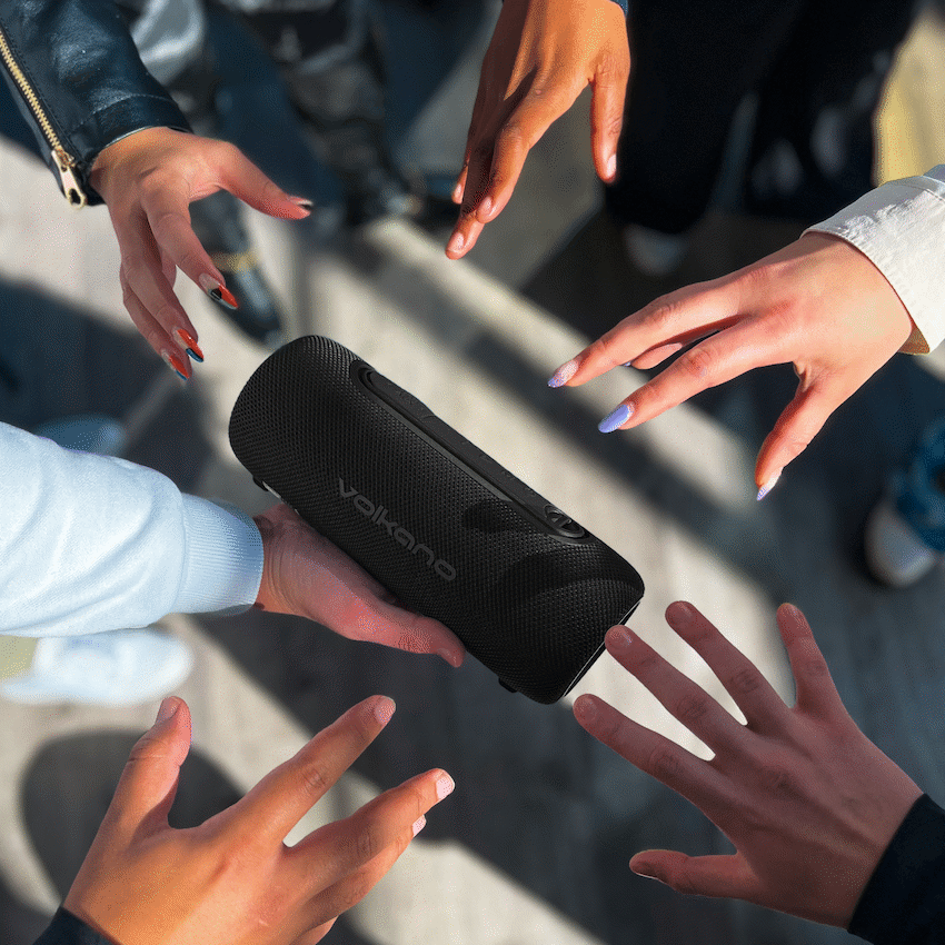 Volkano Mini Mamba 2.0 Series Bluetooth Speaker - Black