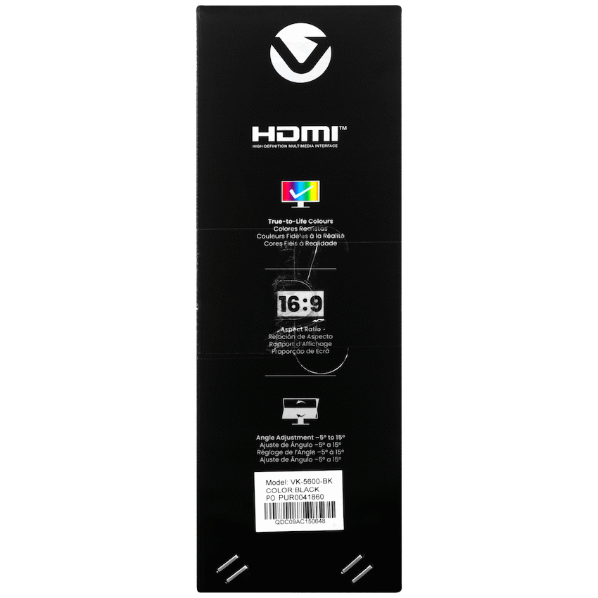Volkano 19.5" TN Monitor with HDMI/VGA, 75 Hz