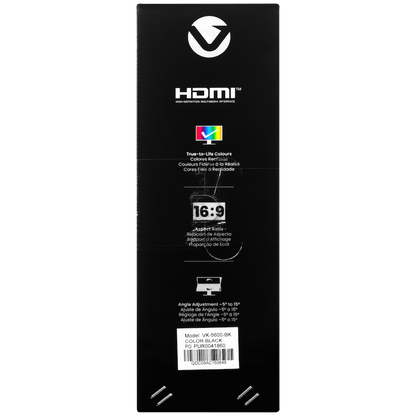 Volkano 19.5" TN Monitor with HDMI/VGA, 75 Hz