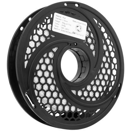 SA Filament 2x 350g PLA Black and White Twin Pack