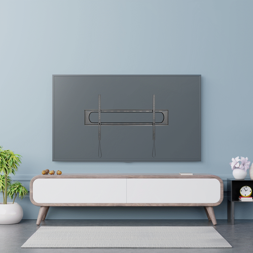 Ellies Solid series Fixed Heavy Duty Tv Wall Mount For 60" - 120" TVs