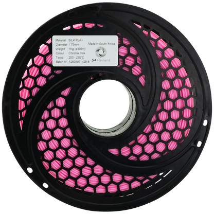 SA Filament Silk PLA Plus Chrome Filament 1kg - Pink