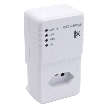 Switched 1-Way TV Surge Adaptor with SANS 164-2