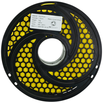SA Filament Silk PLA Plus Filament 1kg - Yellow
