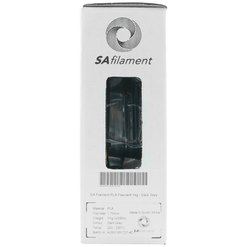 SA Filament ABS Premium Filament 1kg - Dark Grey