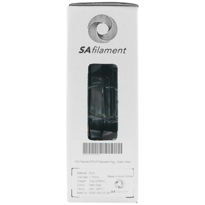 SA Filament ABS Premium Filament 1kg - Dark Grey