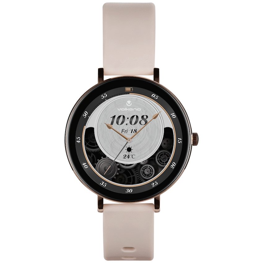 Volkano Aurora Series Ladies Smart Watch - Gold
