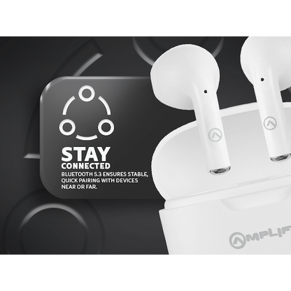 Amplify Note 3.0 Series TWS Earphones - White