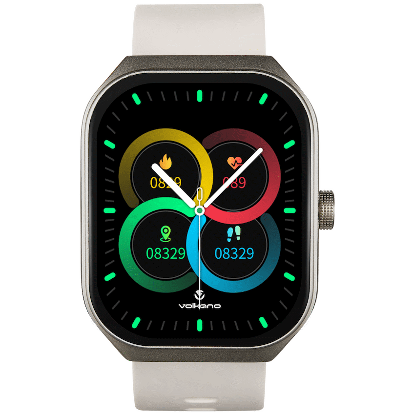 Volkano Spirit Series Smart Watch - Starlight Silver