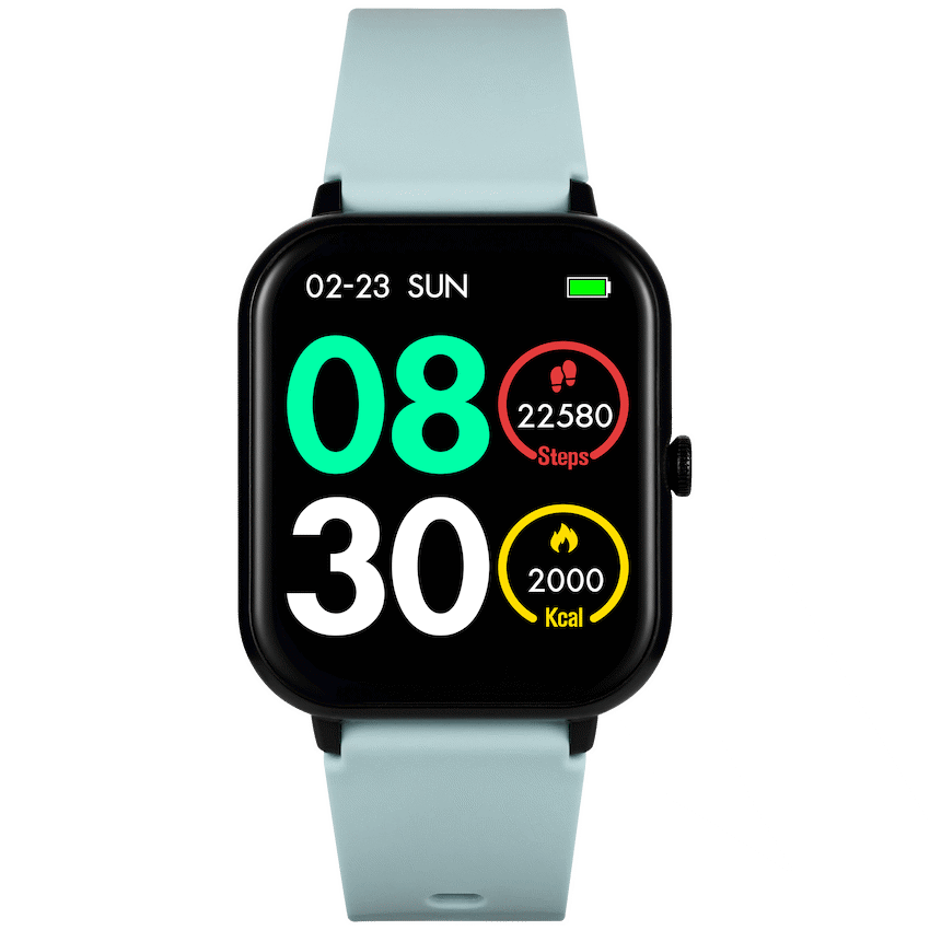 Volkano Chroma Series Smartwatch with Teal Strap
