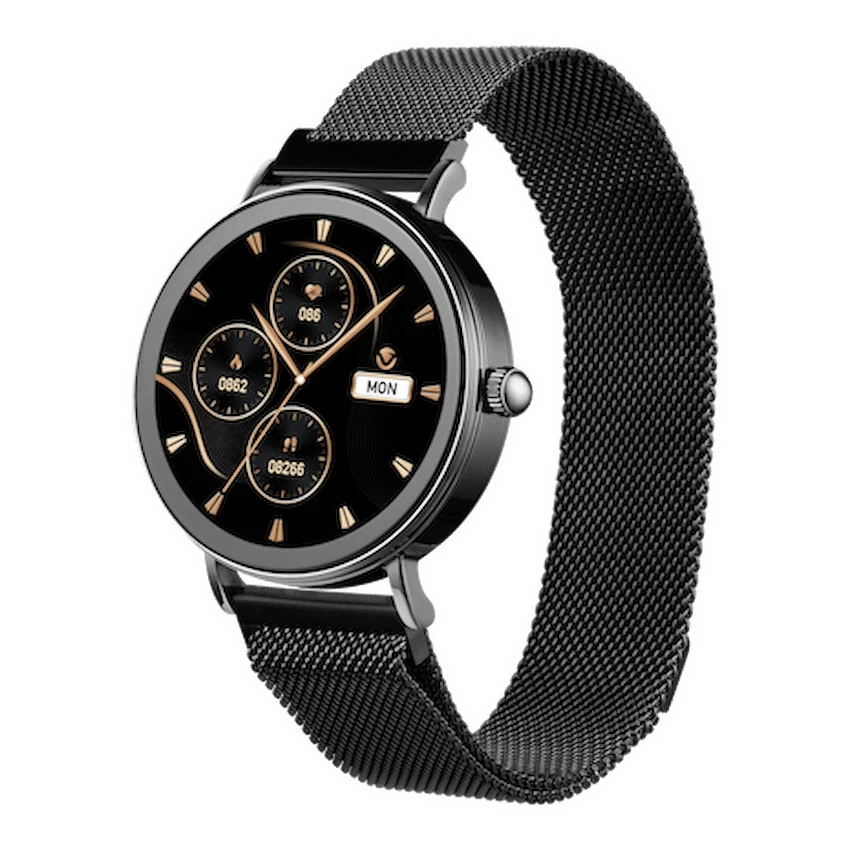 Volkano Valencia Series Ladies Smart Watch - Black