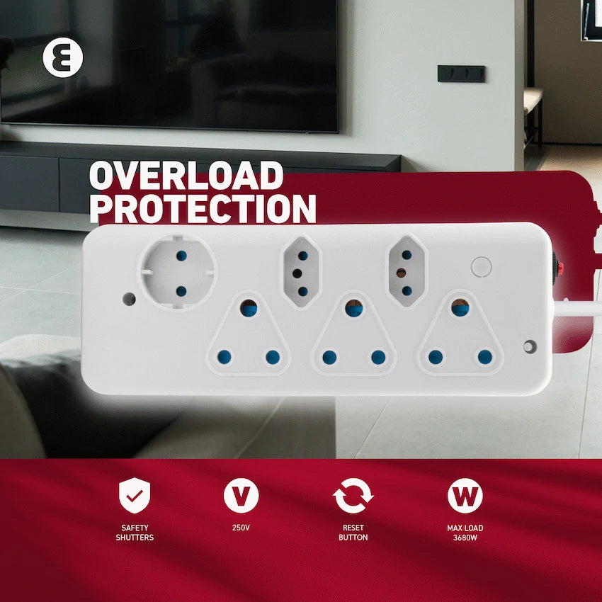 Ellies  6 Way Basic Multiplug