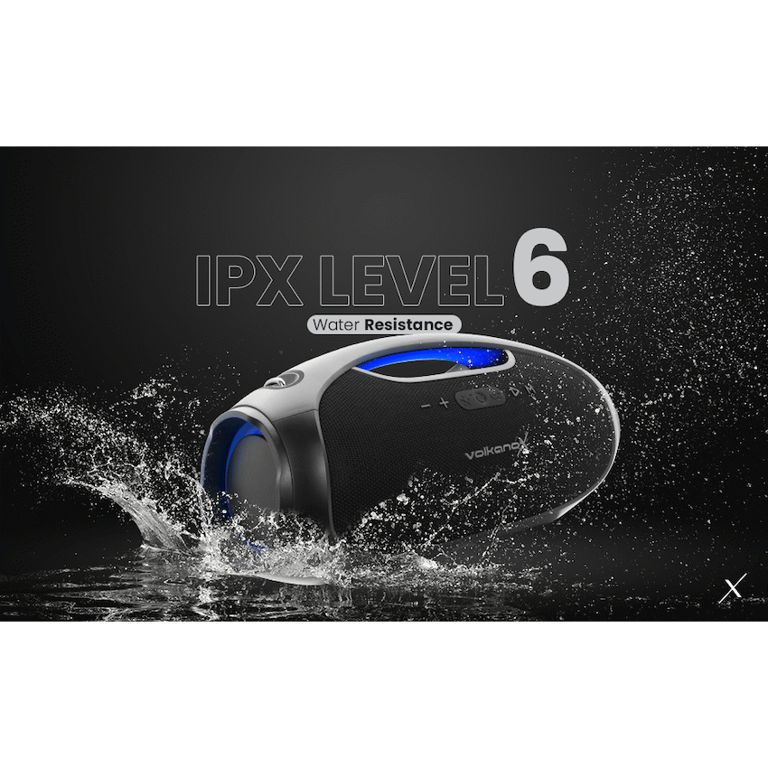 VolkanoX VXS400 Portable Bluetooth Speaker - Black
