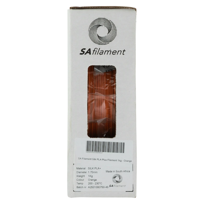 SA Filament Silk PLA Plus Filament 1kg - Orange
