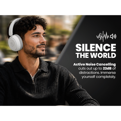 Volkano Lexi Bluetooth Headphone with ANC - Grey