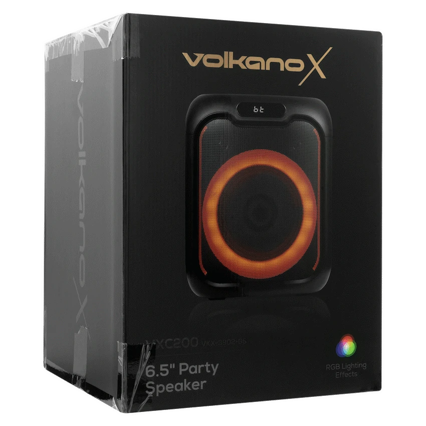 VolkanoX VXC200 6.5" Party Speaker - Black