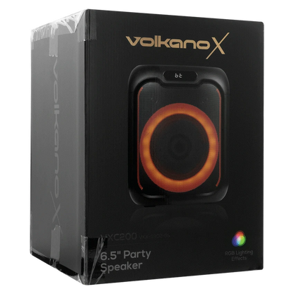 VolkanoX VXC200 6.5" Party Speaker - Black
