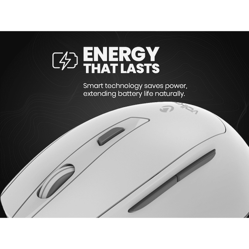Volkano Chrome Series Wireless Mouse - Gray