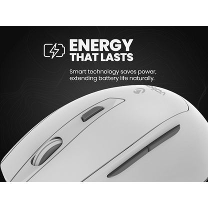 Volkano Chrome Series Wireless Mouse - Gray
