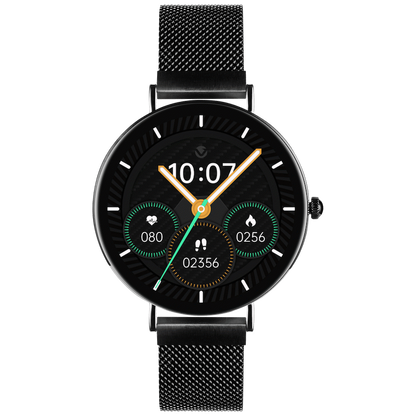Volkano Valencia Series Ladies Smart Watch - Black