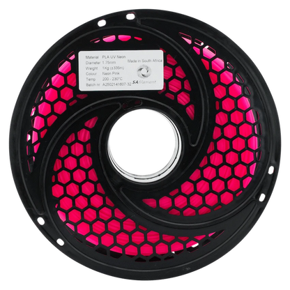 SA Filament PLA UV Neon Filament 1kg -  Pink