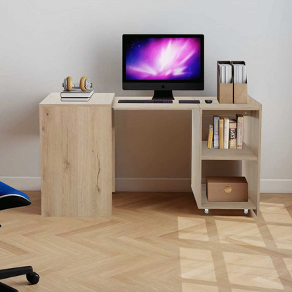 Everfurn Adaptive Desk - Brown