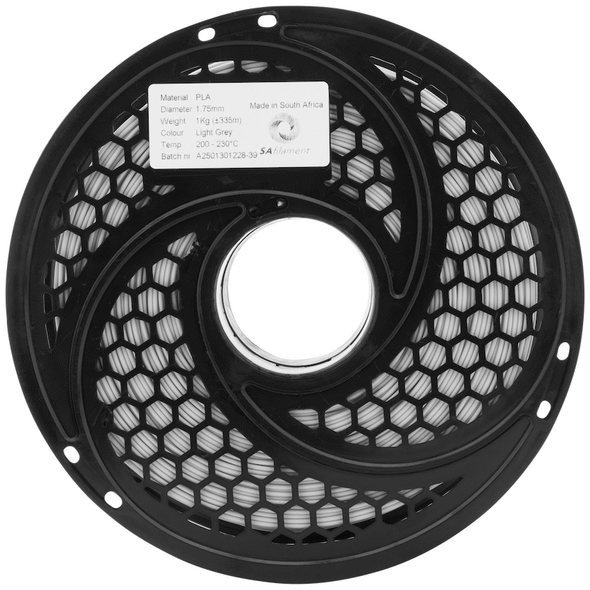 SA Filament ABS Premium Filament 1kg - Light Grey