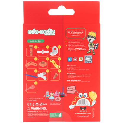 Edu-matic Flexi Build Mini Kit - Helicopter - 14 pcs