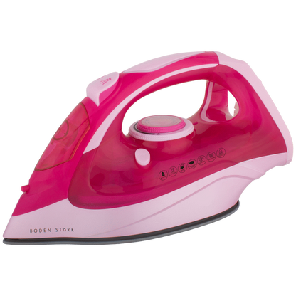 Boden Stark 2600W Ceramic Steam Iron - Pink