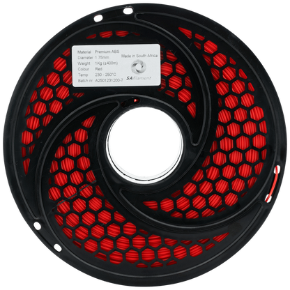 SA Filament ABS Premium Filament 1kg - Red