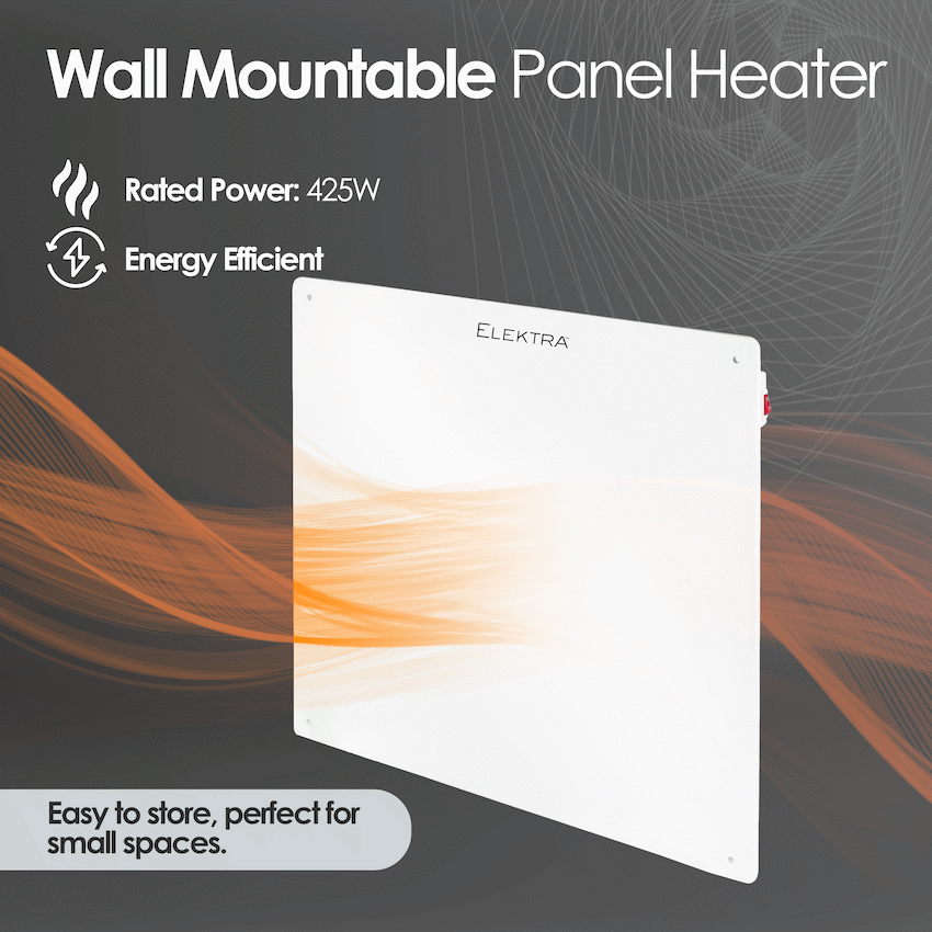 Elektra Wall Mountable Panel Heater