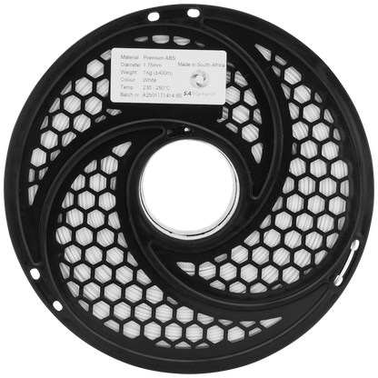 SA Filament ABS Premium Filament 1kg - White